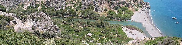 Palmenstrand von Preveli