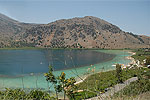 Blick auf den Kournas See bei Georgioupolis