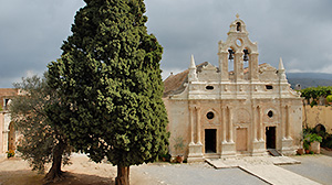 Das Kloster Arkadi im Hinterland von Rethymnon